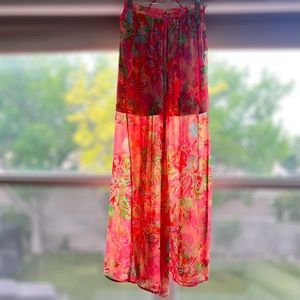 Gianni bini long maxi skirt. High waist. Size- S